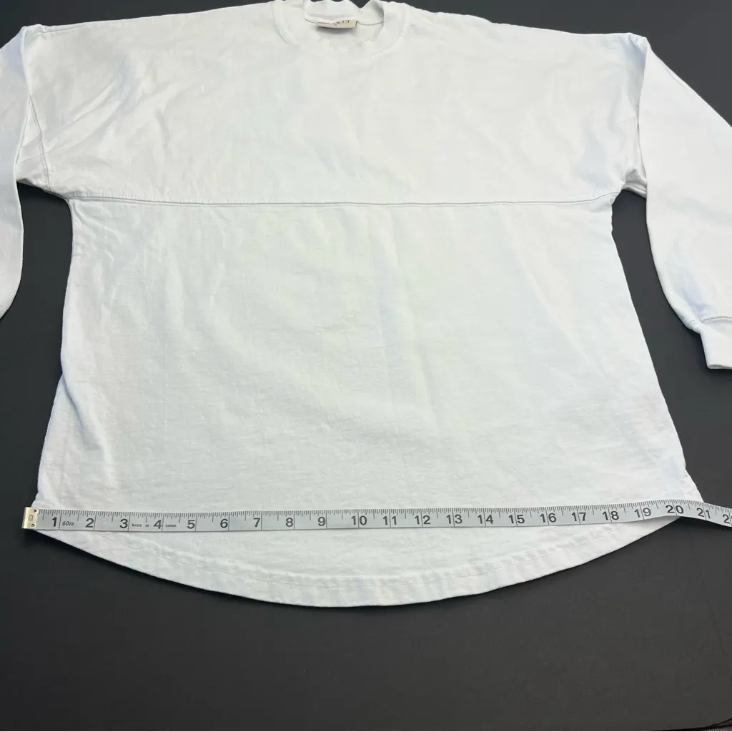 Spirit Jersey Houston Texas White Womens Size Small Long Sleeve‎ Shirt Spell-out - Image 7