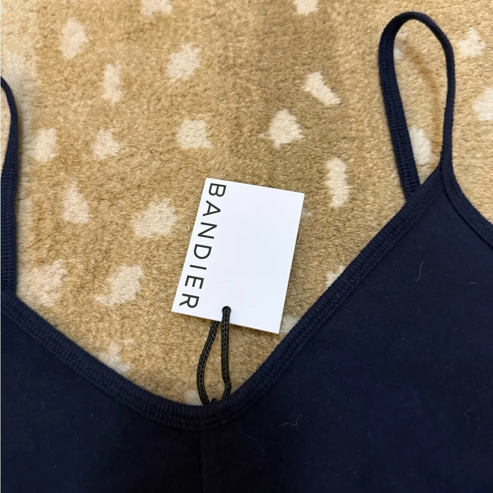 Sincerely Jules for Bandier NWT the meadow navy blue sports bra women’s size XL - Image 5