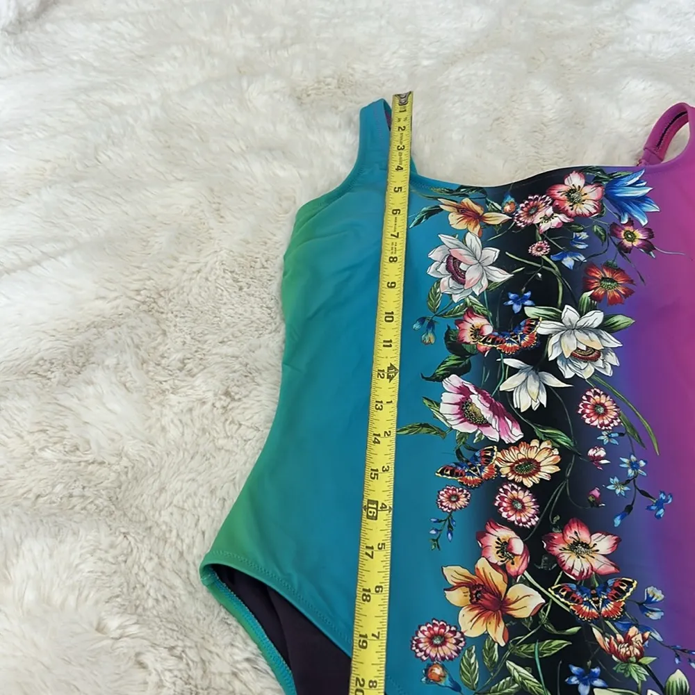 Johnny Was Ombré Garden One Piece Swimsuit - Image 6