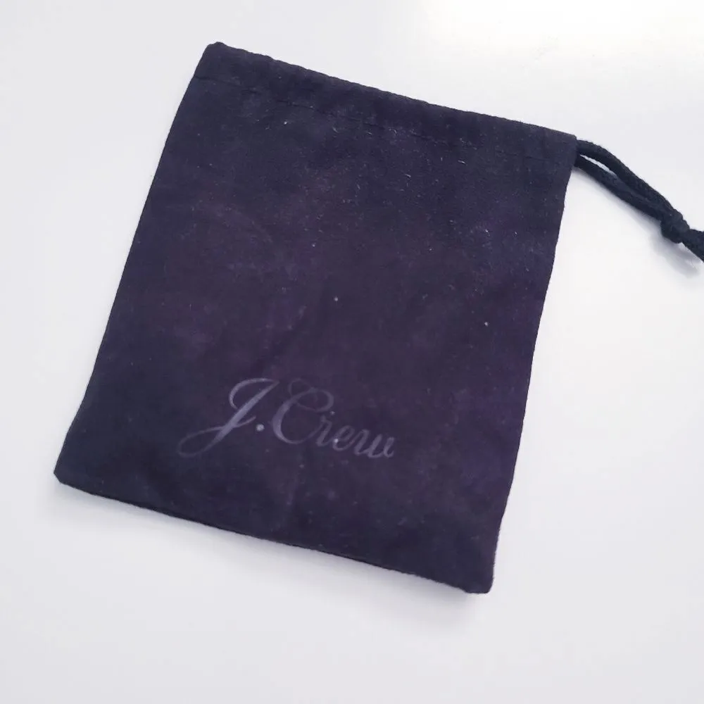 J. Crew Gold Bar Faux Chocker Necklace with Semi Clear Pink Stones - Image 6