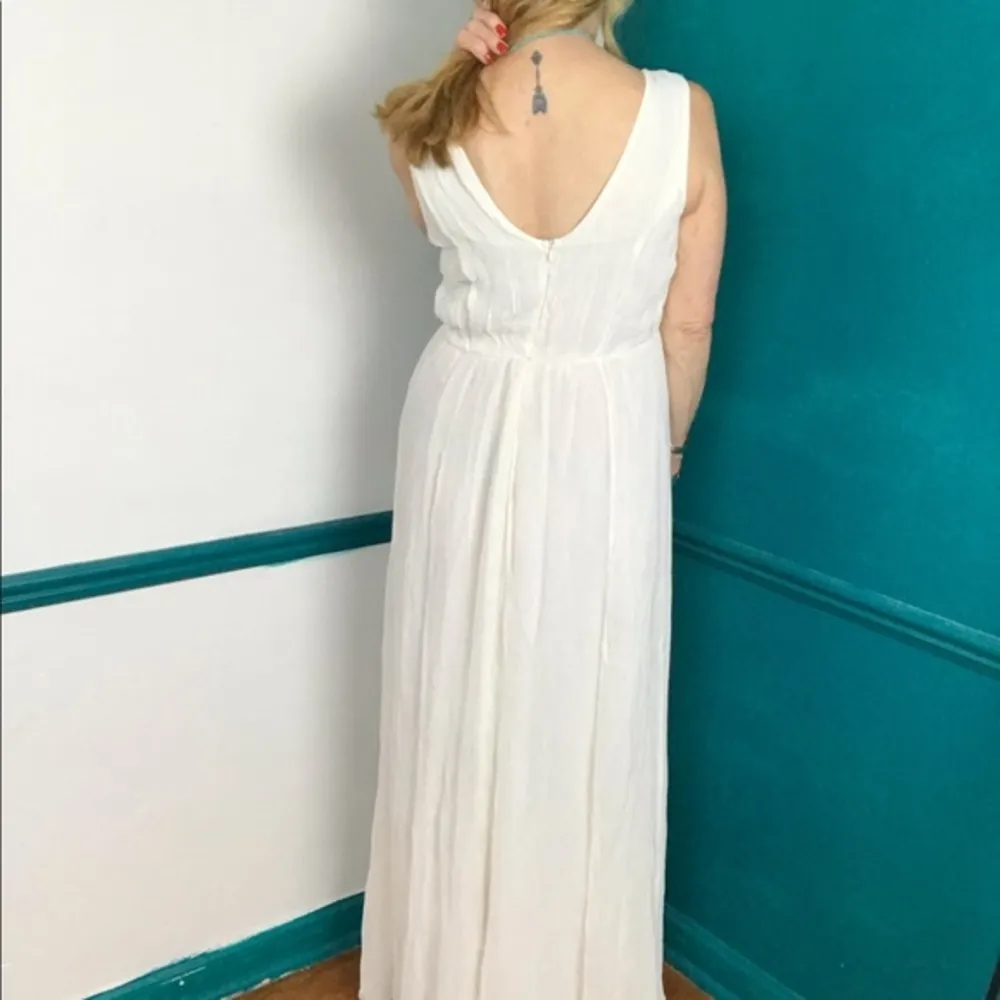 BHLDN ivory goddess maxi/wedding dress. - Image 4