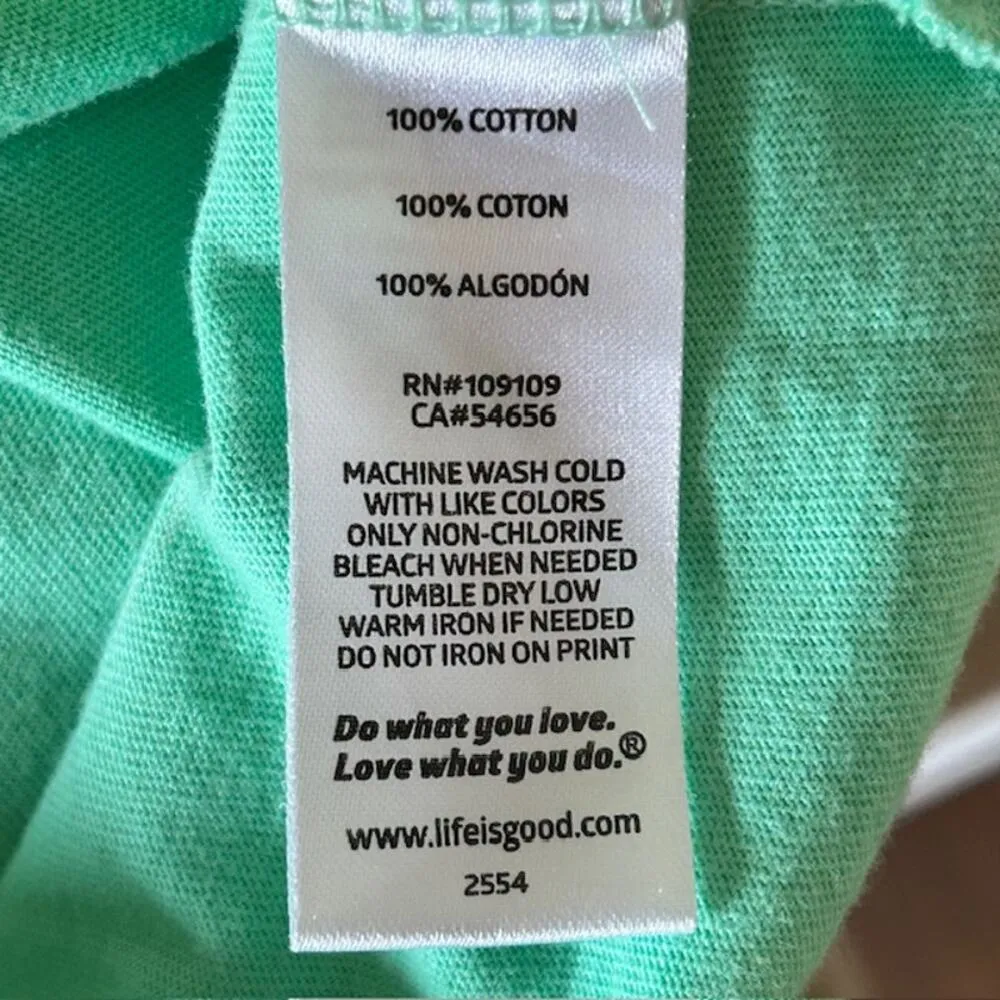 Life is Good "Stay Six Seagulls Apart" Crusher Tee - Women's M - Image 7