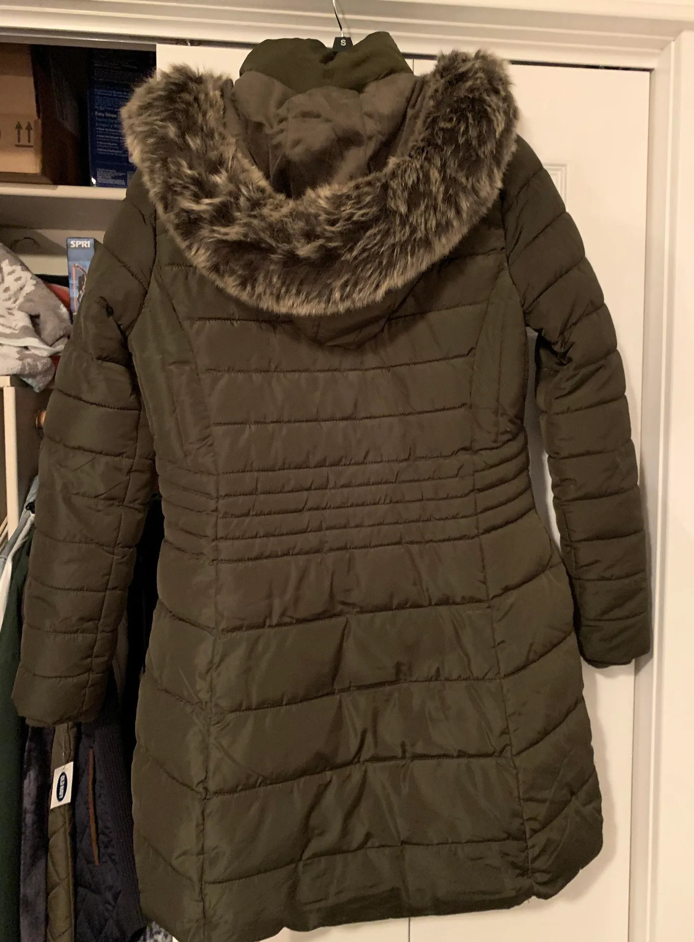 Marshalls Olive Green Winter Coat  - Image 2