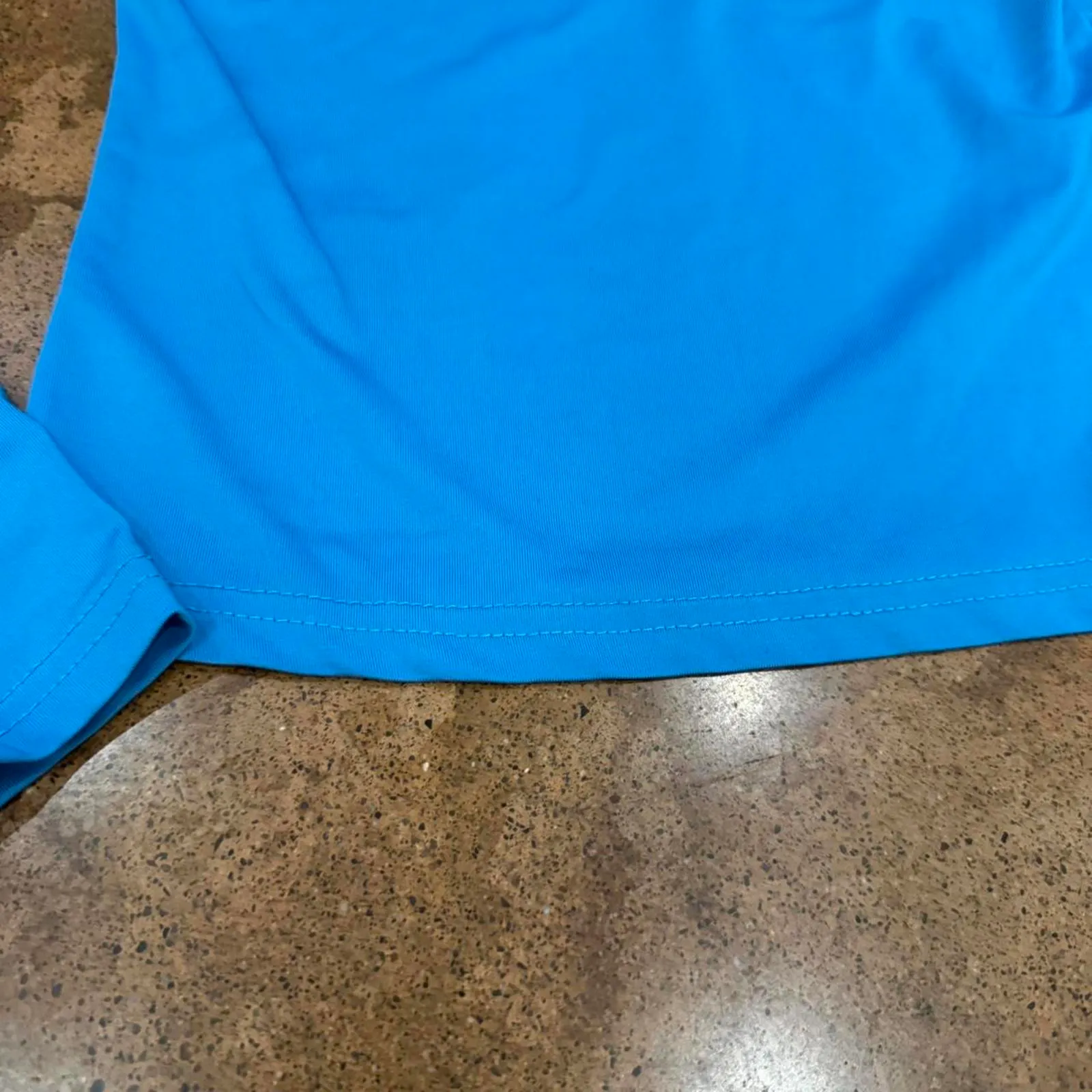 Fitted Flattering Royal Blue Thin Long Sleeve Size XS - Image 3