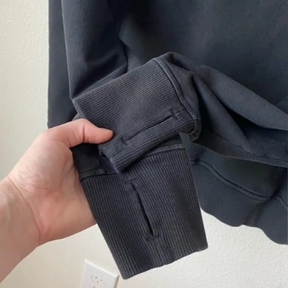 Lululemon Black Pullover Scuba Hoodie Women’s 6 - Image 6