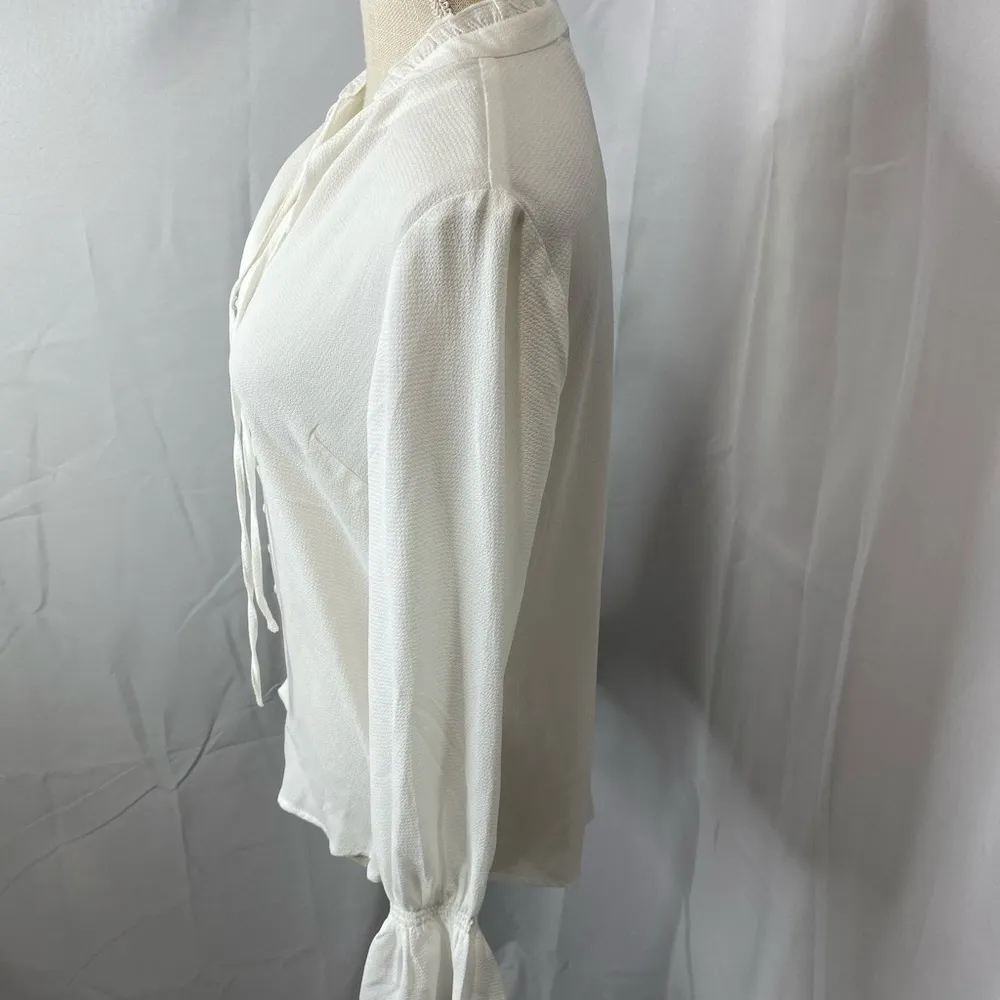 Dex the Suit Shop Ivory top size small White - Image 9