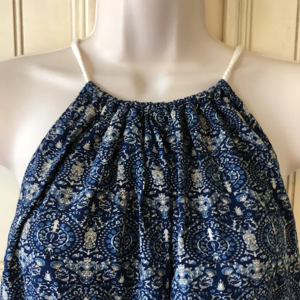 Cute Flowy Top BOHO Like New Sz L - Image 2