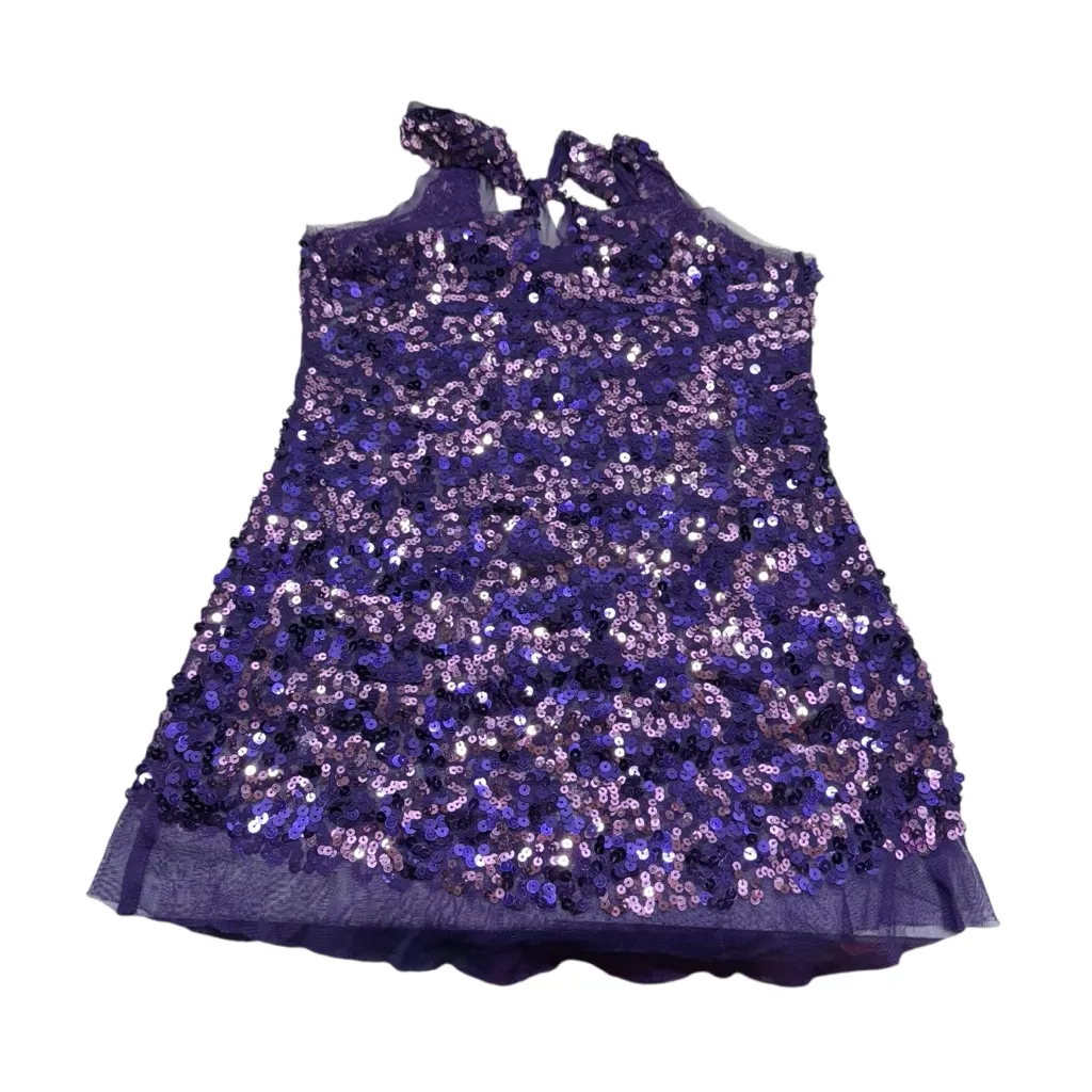 Wet Seal Vintage  Sequin Mesh Racerback Tank Top - Image 6