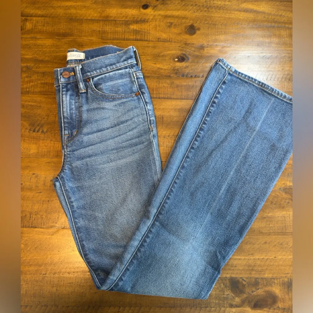 MADEWELL Flea Market Flare Jeans in Amaretto Wash NWOT - Image 4