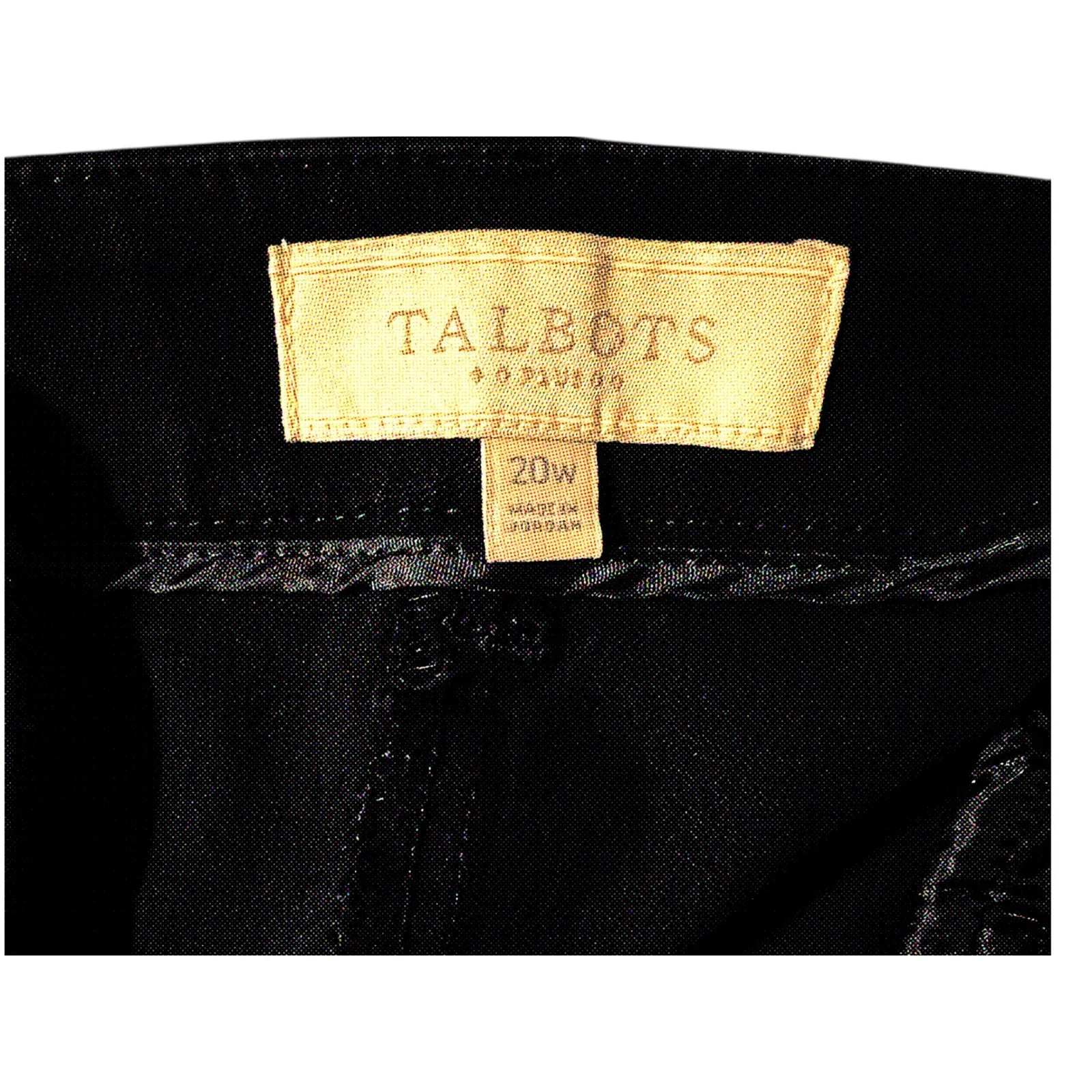 Talbots Women's 20W Navy Dress Pants Cotton Blend Career Work Trousers - Image 7