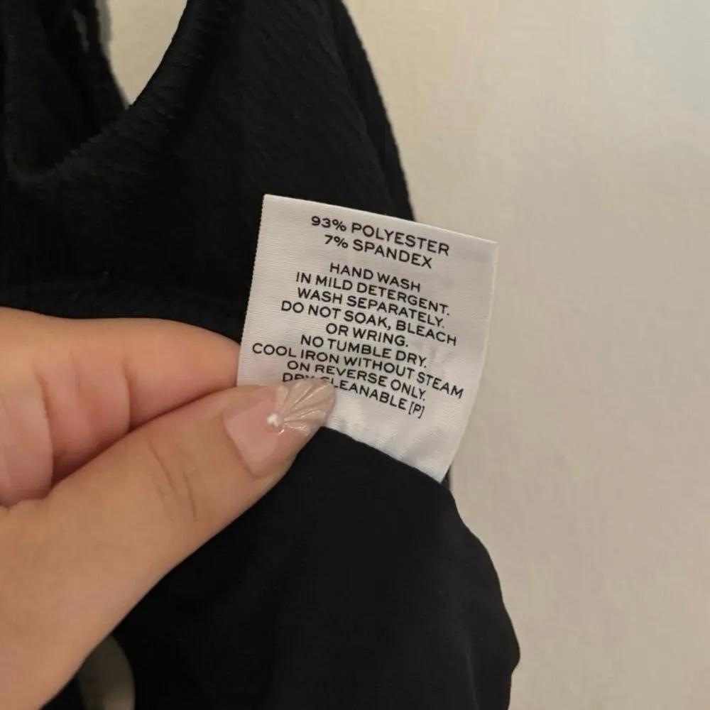 NWT RUMER Willow Cut Out Maxi Dress In Black Size Small - Image 7