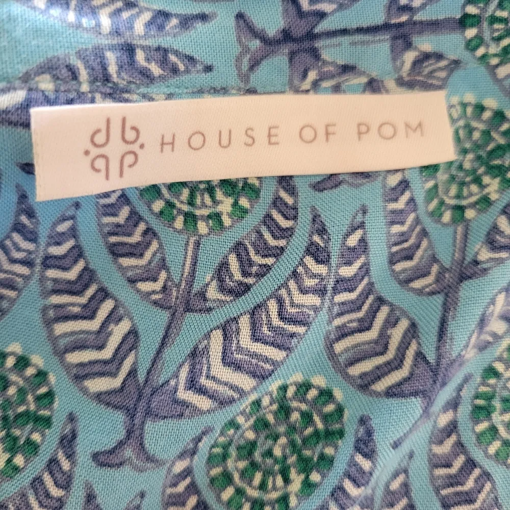 House of Pom printed romper size medium - Image 6