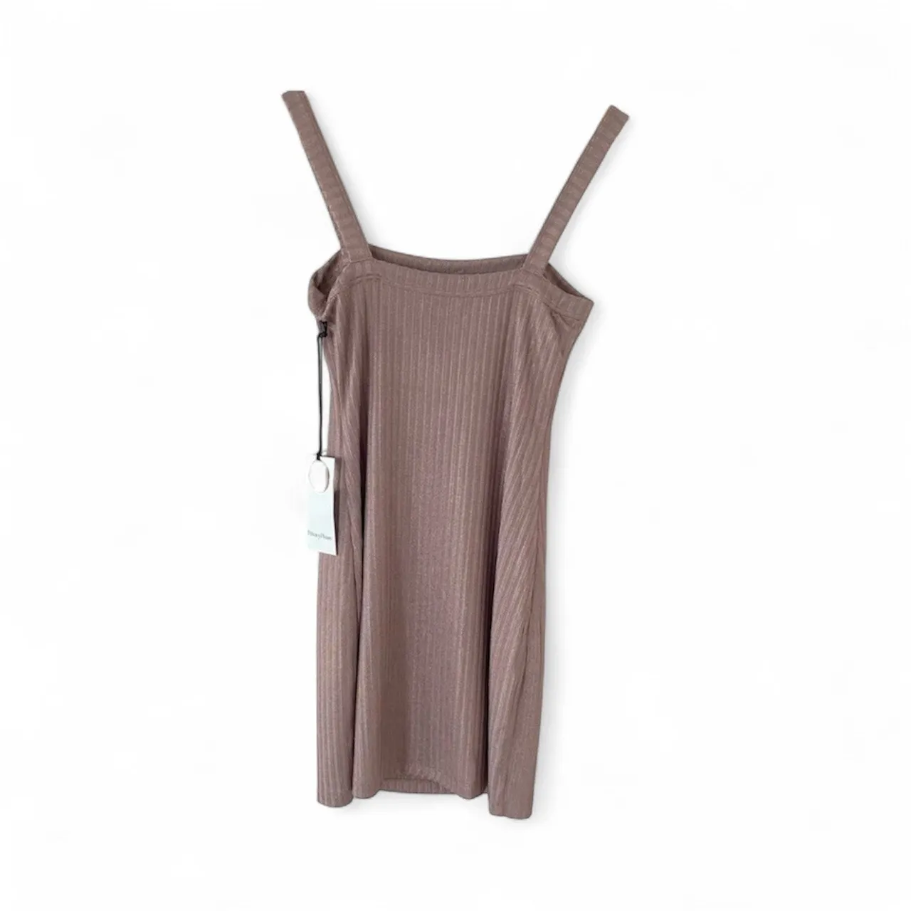 Privacy Please Bradian Bodycon Mini Dress in Metallic Rose Gold Size Small NWT - Image 5