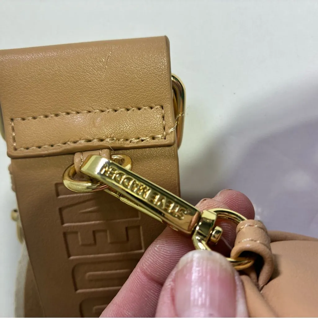 NWOT Steve Madden Tan Crossbody Strap with Pouch - Image 6