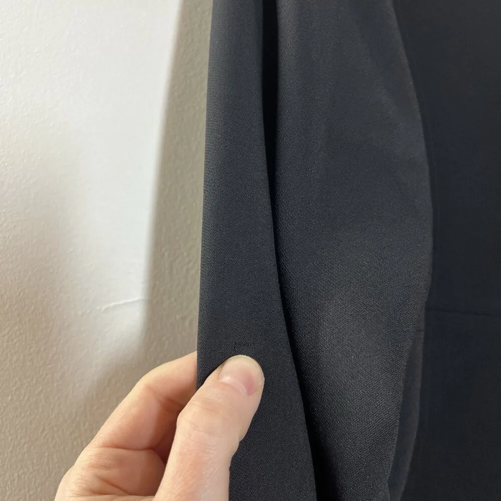 Stella McCartney NWT Black Arlesa Quarter Zip Blouse‎ Size 38 - Image 9