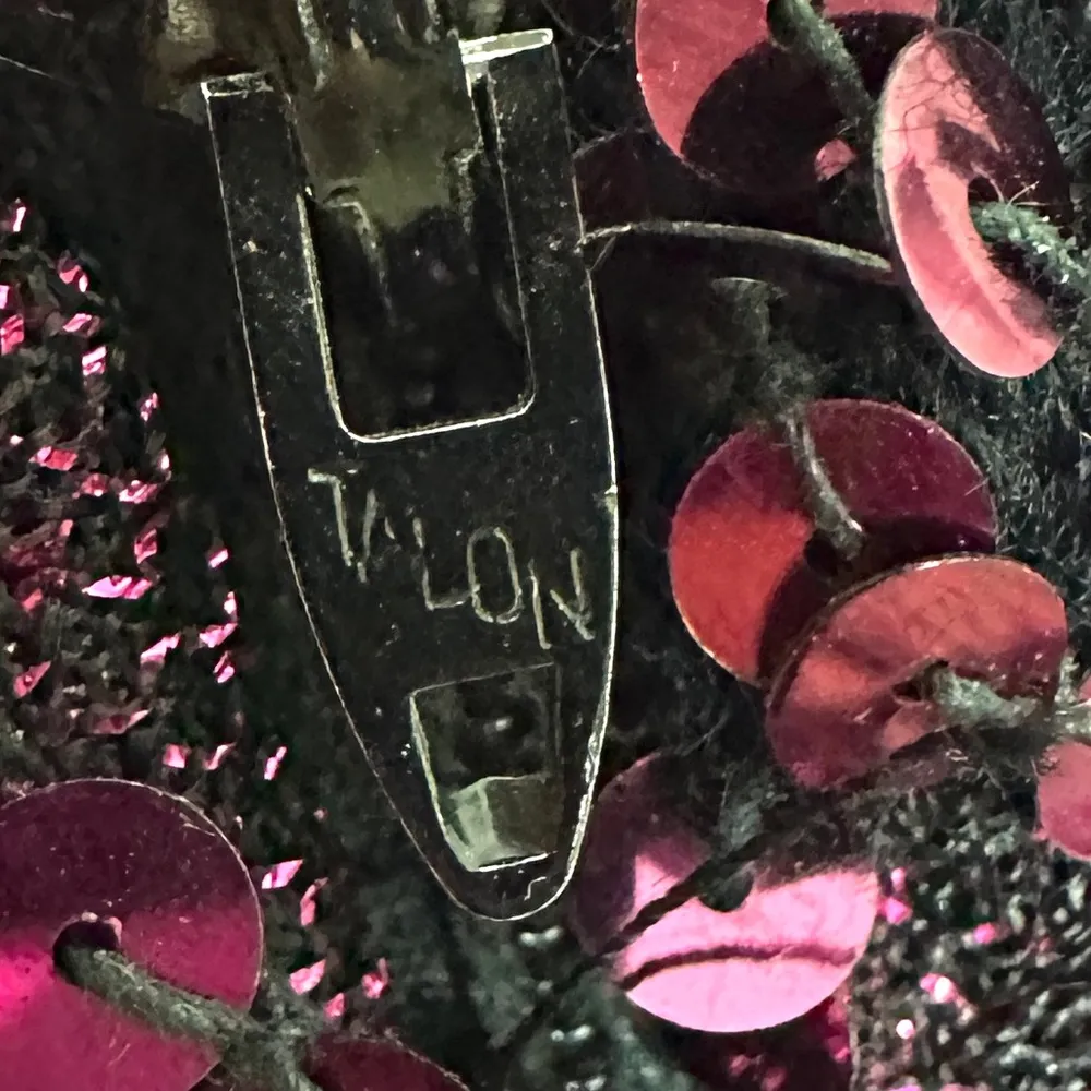 VINTAGE Lilli Diamond Purple Sequin Dress Size undefined - Image 7