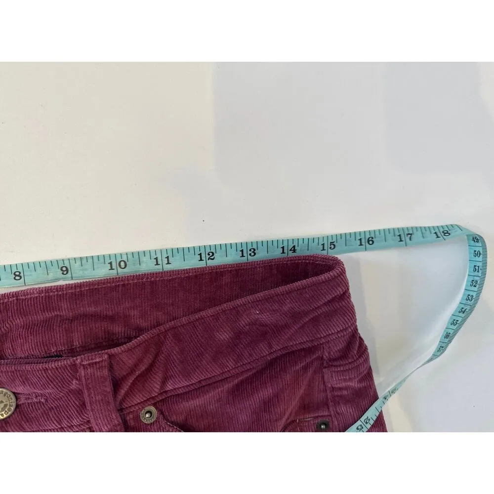 Patagonia Purple Fuschia Grand Pitch Corduroys EUC Sz 28 Pockets Organic Cotton - Image 11
