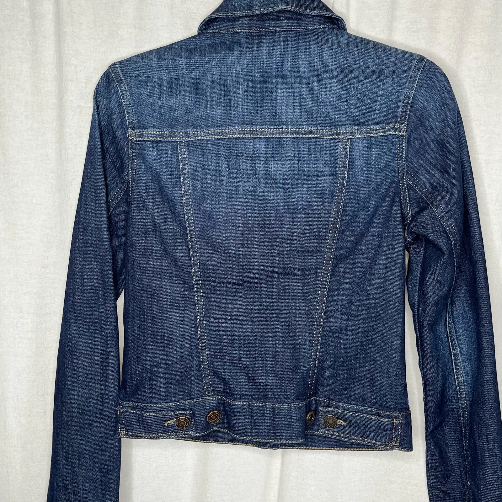 Mavi Blue Denim‎ Jean Jacket Size Small Button Front Casual Everyday - Image 2