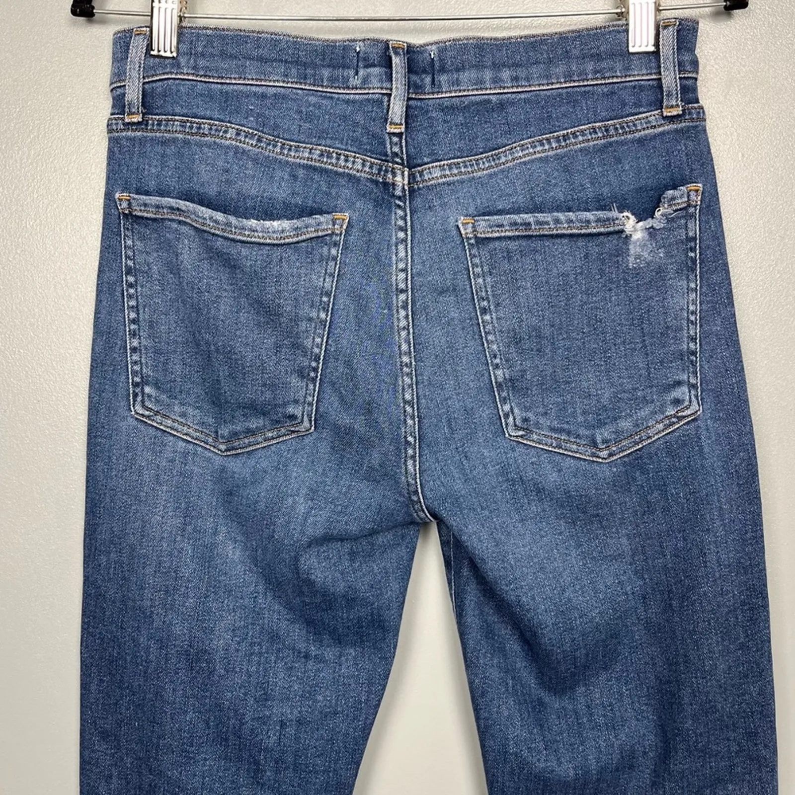 Agolde Sophie High Rise Skinny Crop Jeans in Tame Size 29 - Image 7