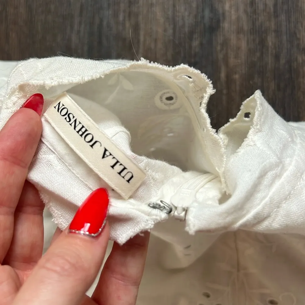 Ulla Johnson White Long Sleeve Top - Image 5