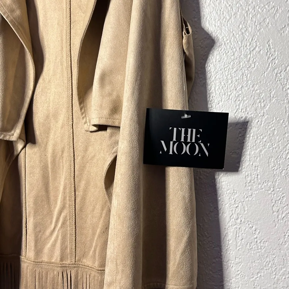 NWT Suede Fringe Vest - Image 6