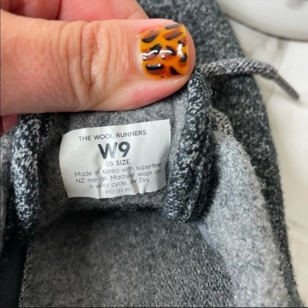 Allbirds Wool Runners In Classics‎ Natural Grey And Light Grey Sole Sneaker - Image 9