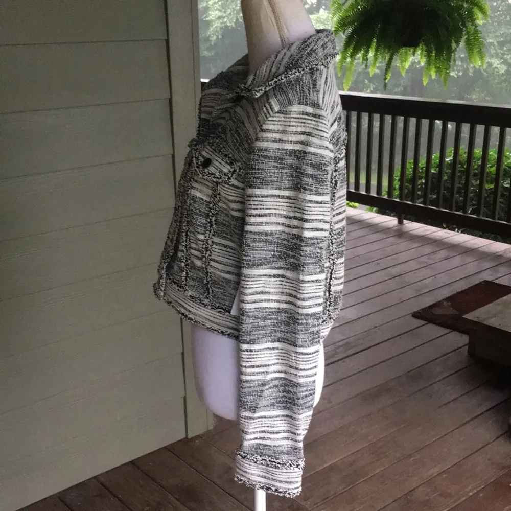 1. State  Jacket with Fringe Detail - Image 6