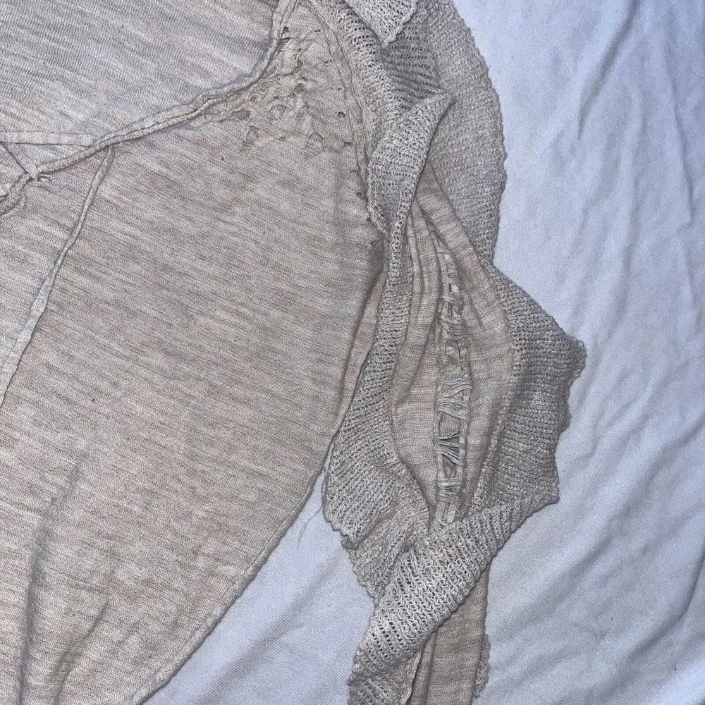 Wildfox S Small‎ Knit Livia Long Sleeve Distressed Blouse - Image 6