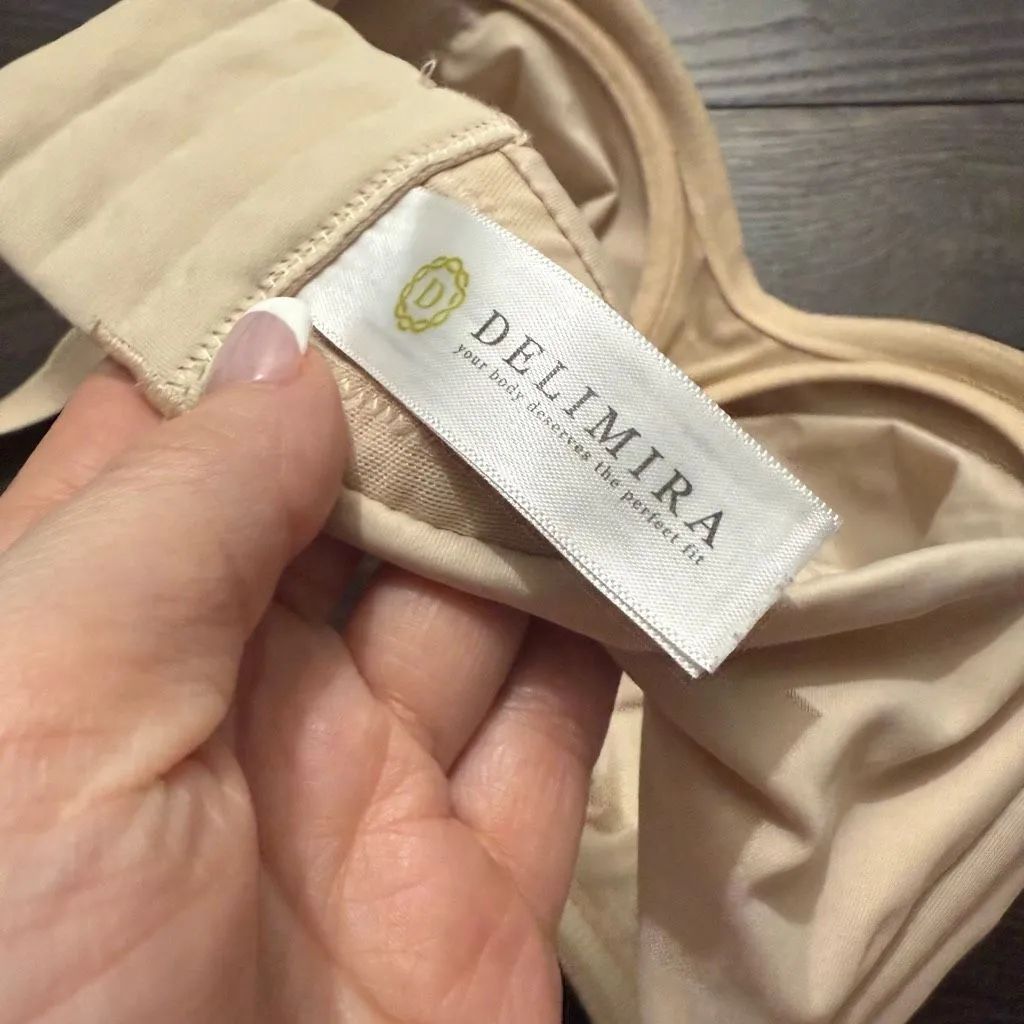 Delimira Women’s 36E Sand Tan Underwire Bra Size undefined - Image 3