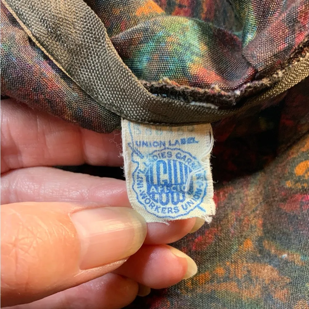 Vintage L’Aiglon day/tea dress circa 1950s w/matching jacket, belt Petite XS/S. Red Size undefined - Image 12