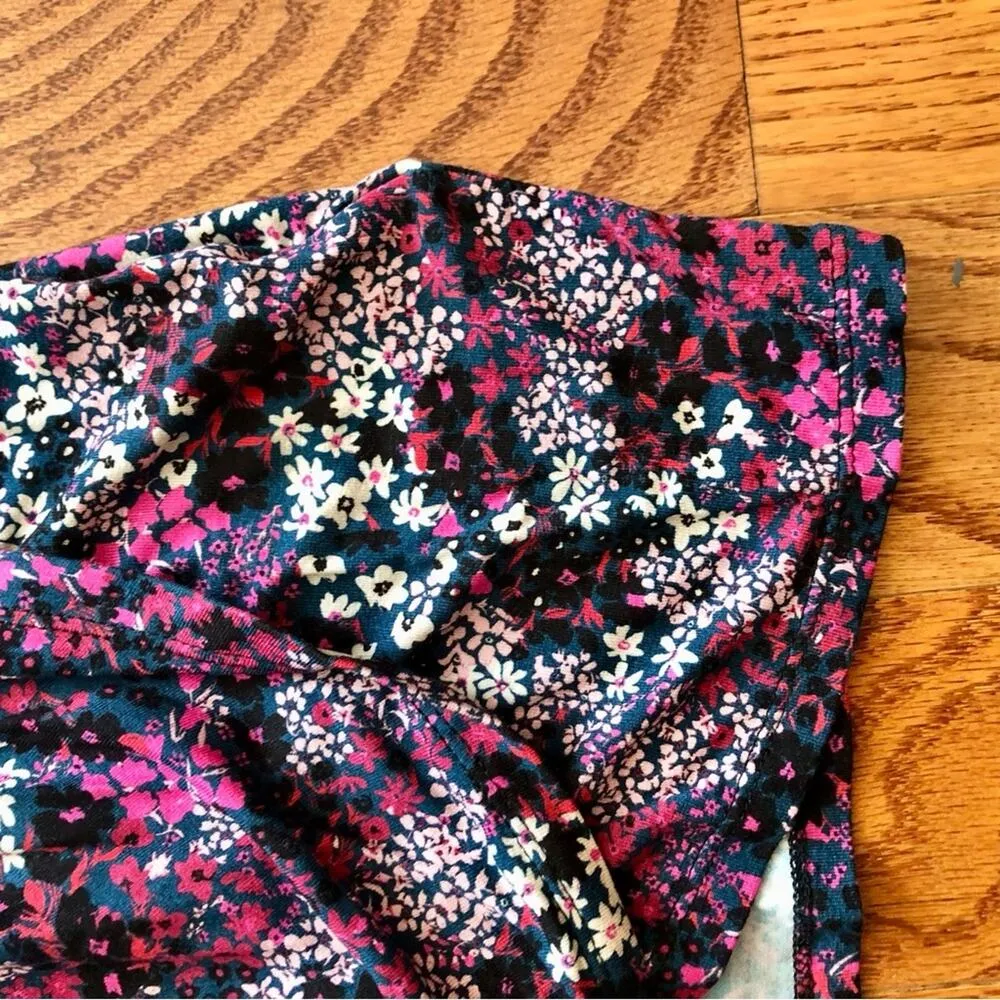 Ted Baker Jersey Faux Wrap Purple Blue Dress Women’s Size 3 (USA 8) - Image 8