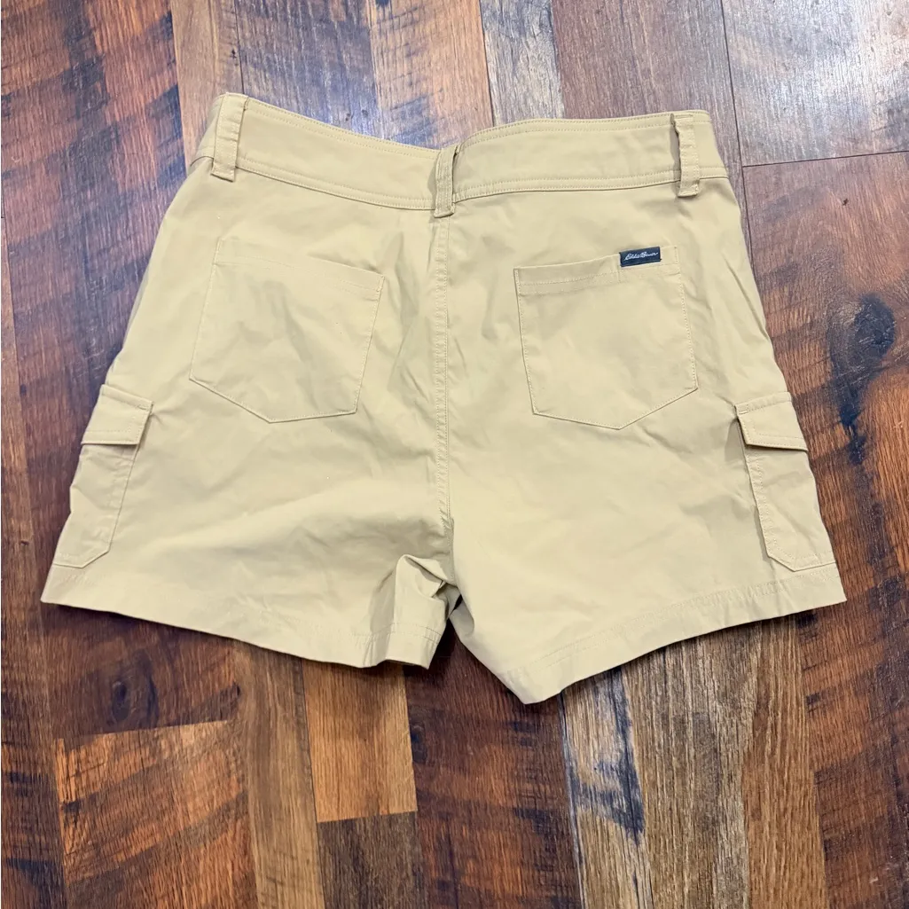 Women's Tan Cargo Shorts Edie Bauer size 10 - Image 5