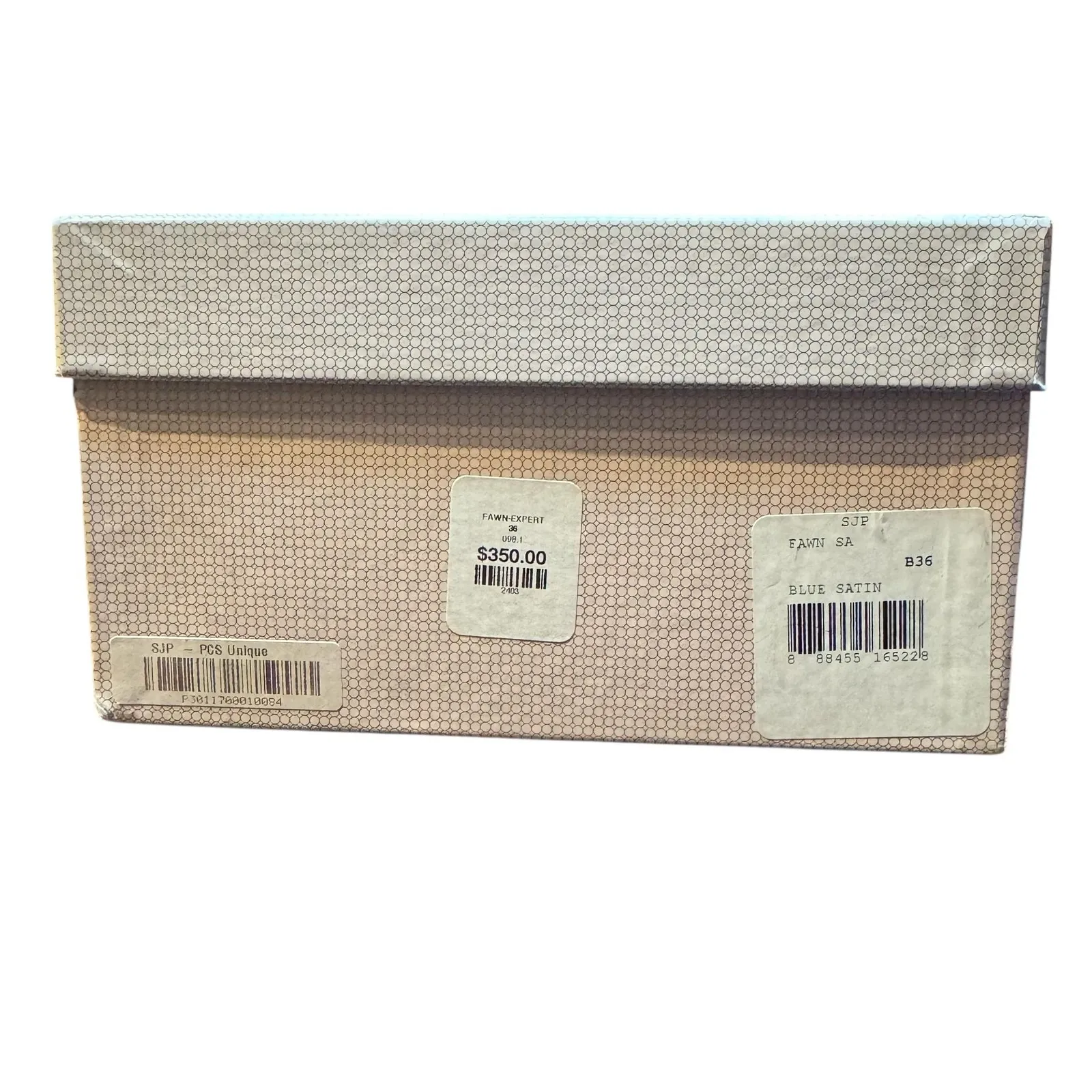 SJP Fawn SA Shoes Womens Size 6 Blue Satin Pointed Toe Stiletto Heels Pumps - Image 12