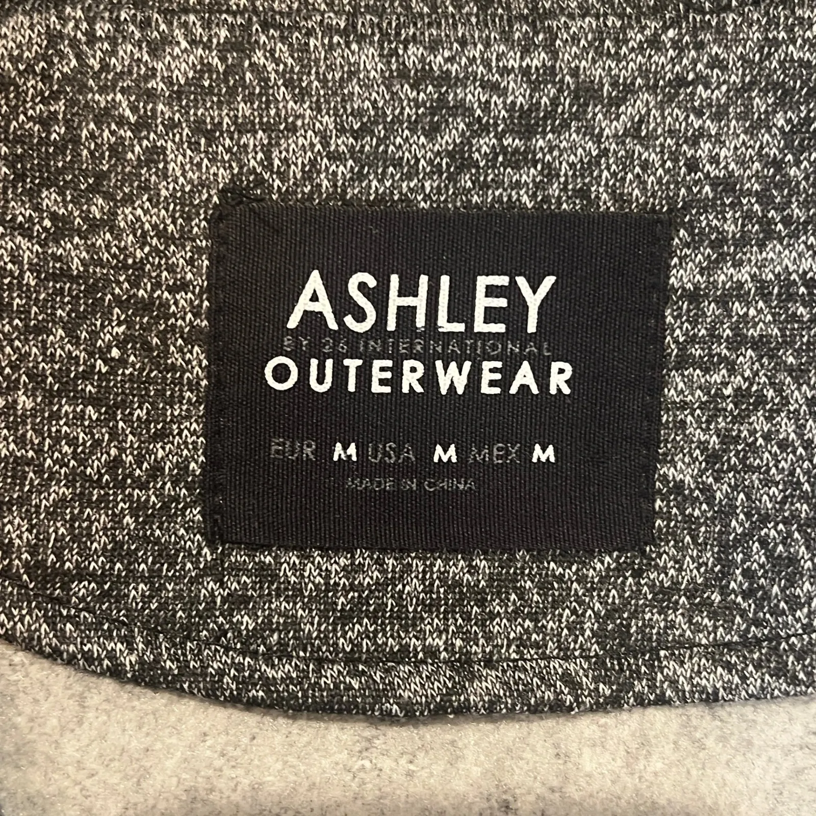 Ashley By 26 International Gray Double Breasted Peacoat Women's M Jacket Classic - Image 5