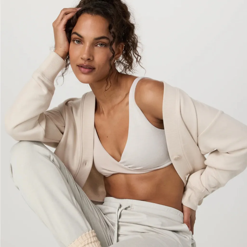 Vouri Halo Reversible Bra in Salt Heather NWOT - Image 4