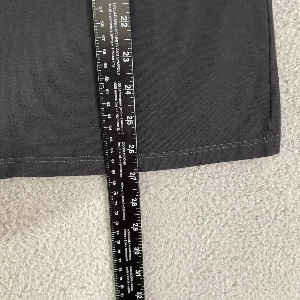 Life Is Good Crusher Tee Womens M Black Hug Me I'm Vaccinated Short Sleeve Shirt - Image 7