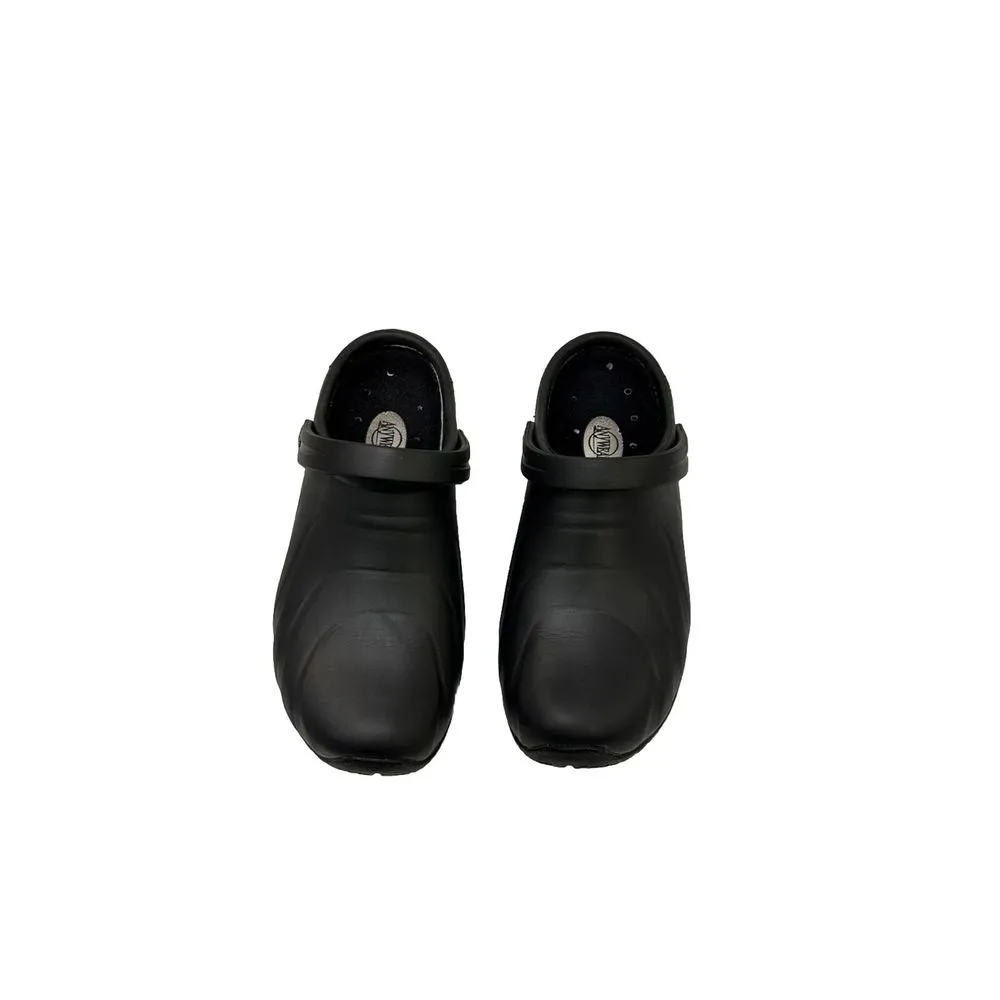 Anywear Women's Size 6‎ Black Nurse Clogs Shoes Slip On Non Slip - Image 4