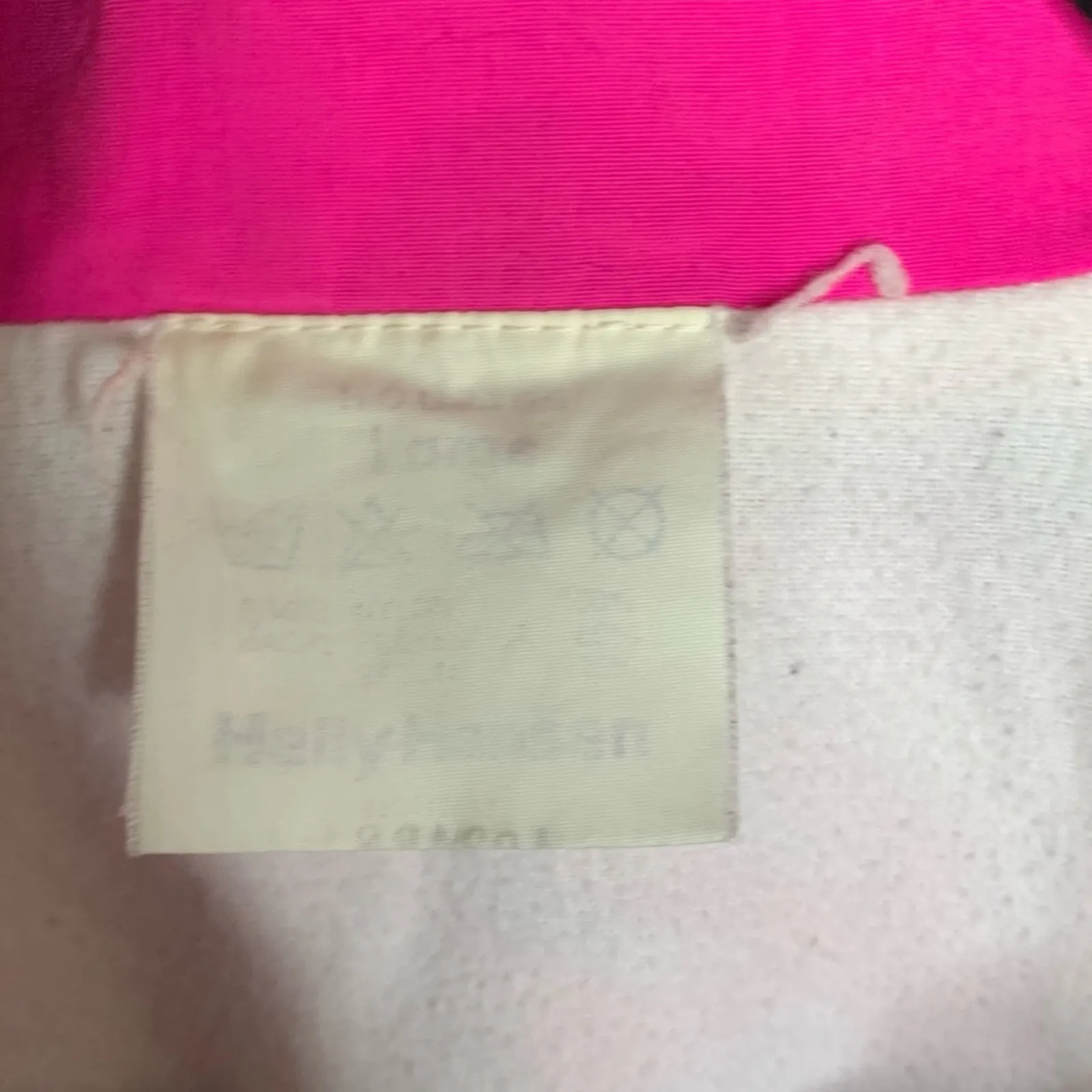 Vintage 90s Hansen pink sea life‎ floral bomber jacket size large women Norway - Image 5