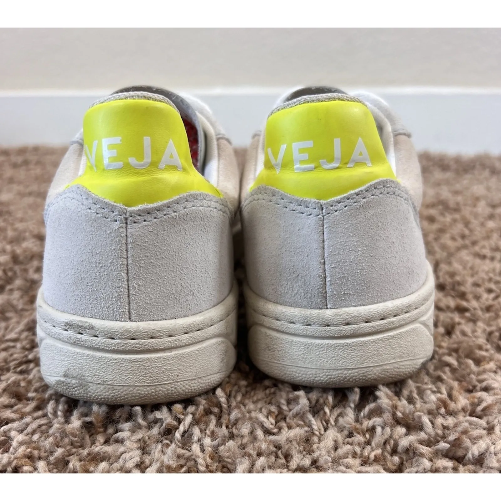 Veja Sneakers Womens V-10 Suede Shoes Multicolor Sneakers Sz US 5 EU 36 - Image 7