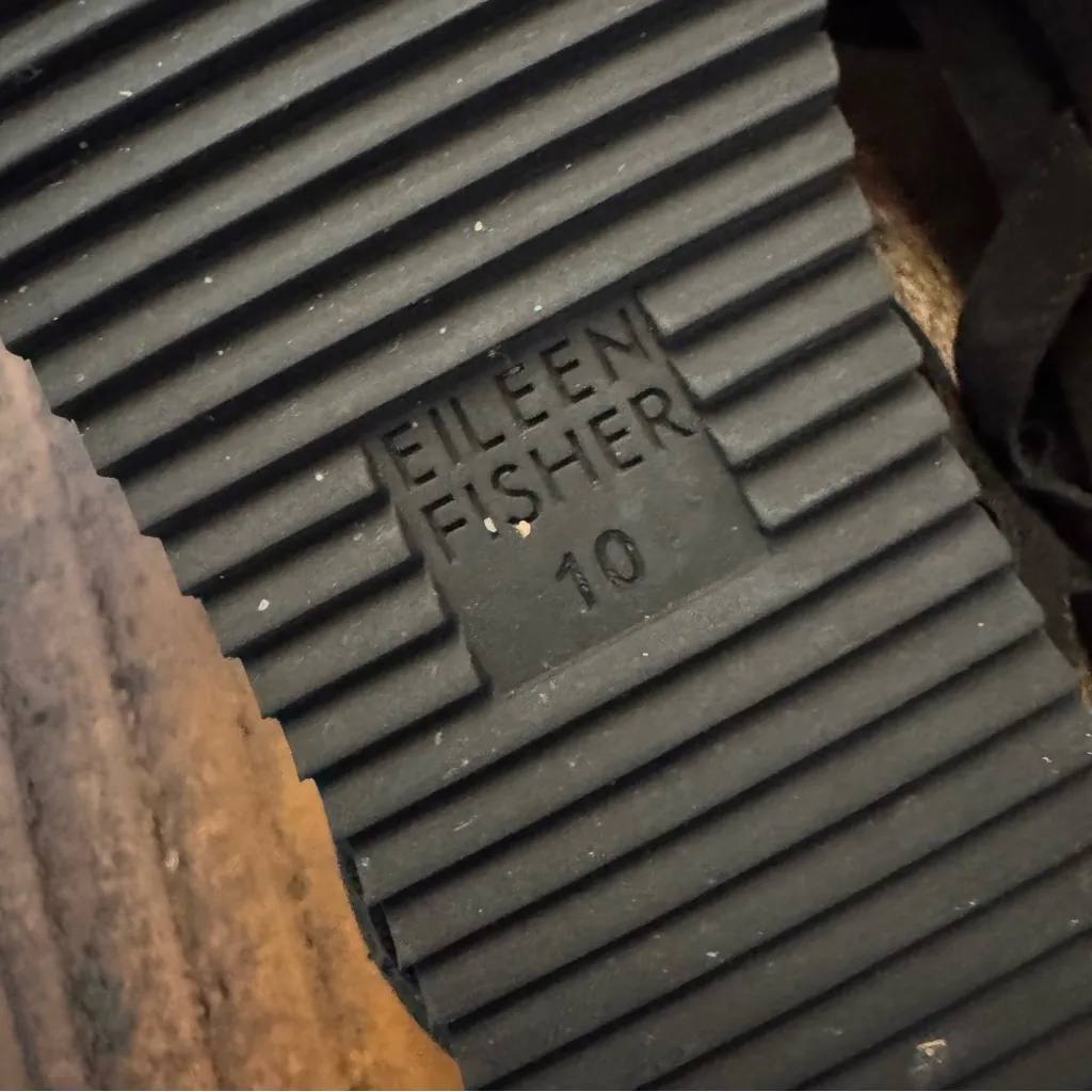 EILEEN FISHER Platform‎ Slingback Sandals - Image 4