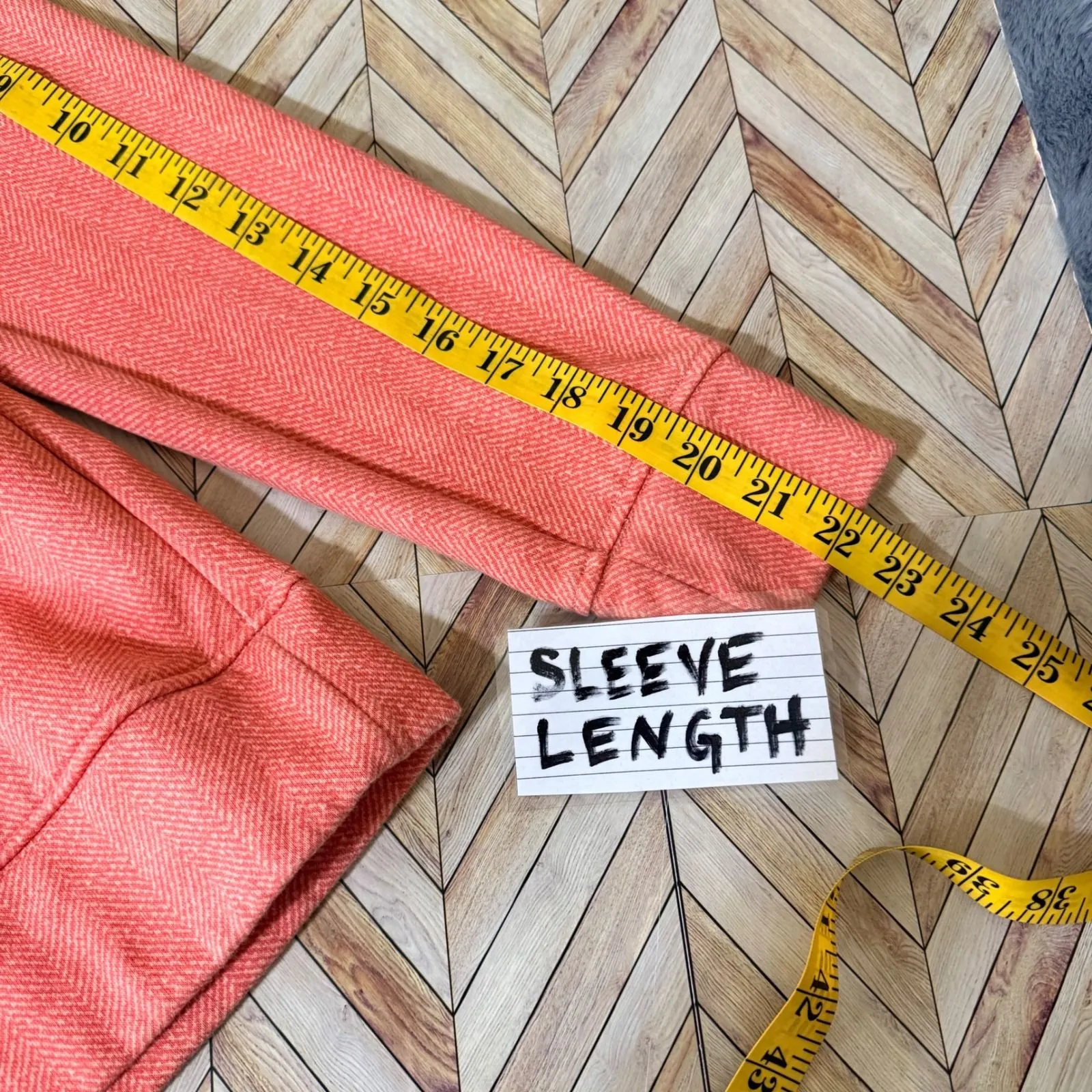 Columbia Lodge M Fleece Lined Funnel Cowl Neck Sweatshirt Coral Outdoor Running - Image 10