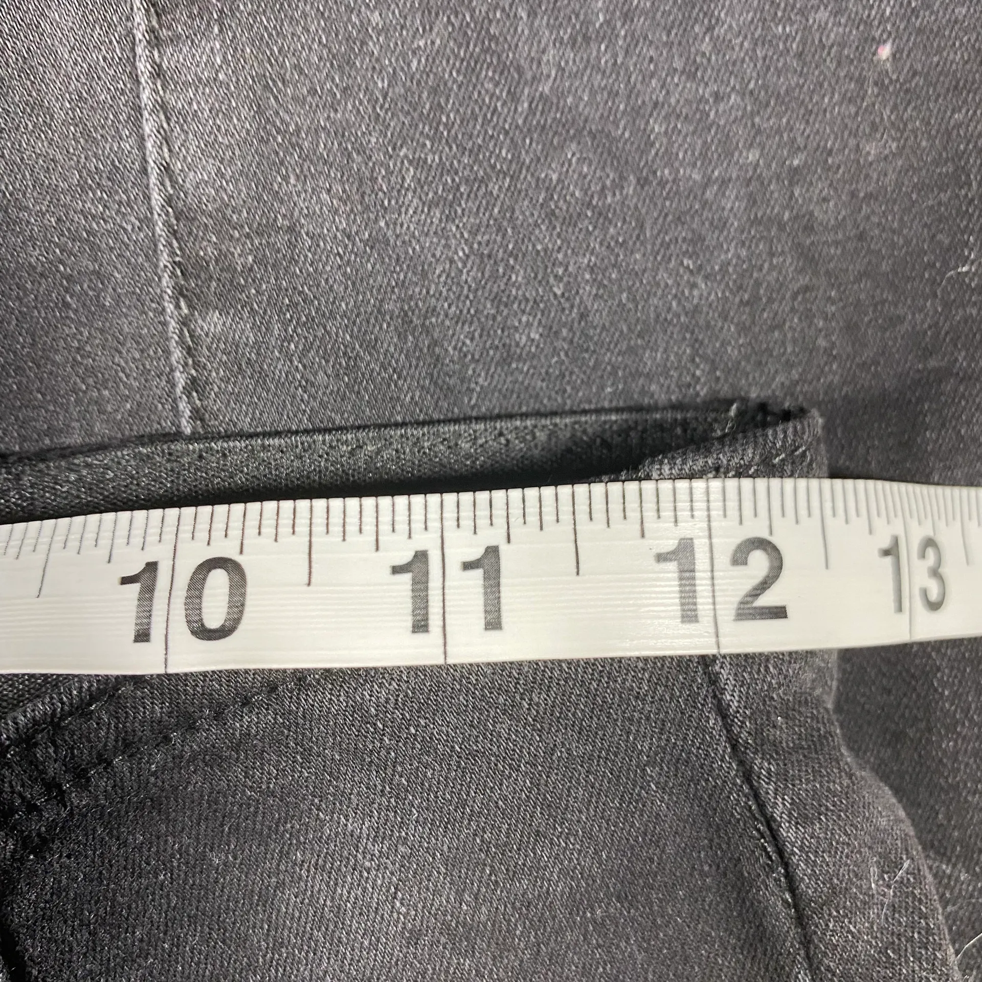 We The Free Free People  Black Elastic Waist Boot Cut Kick Flare Jeans Size 25 - Image 7