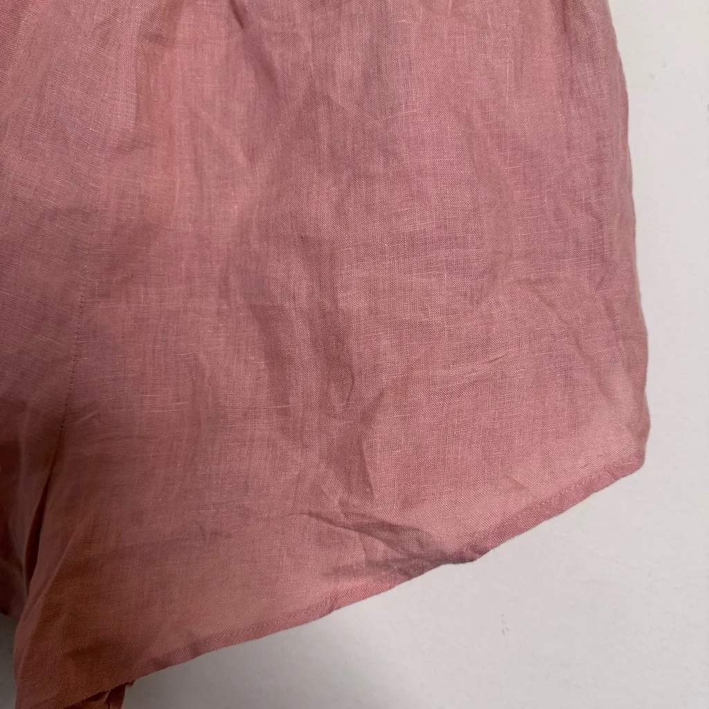 Vitamin A Tallows Linen Coverup Shorts - Image 9