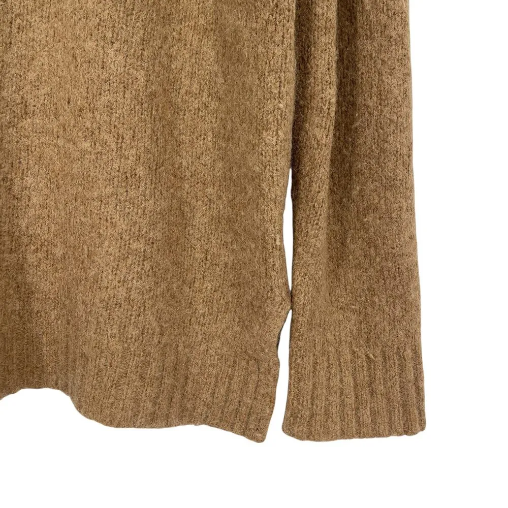 Jenni Kayne Sweater Alpaca Wool Blend Mockneck Sweater in Size Small - Image 5