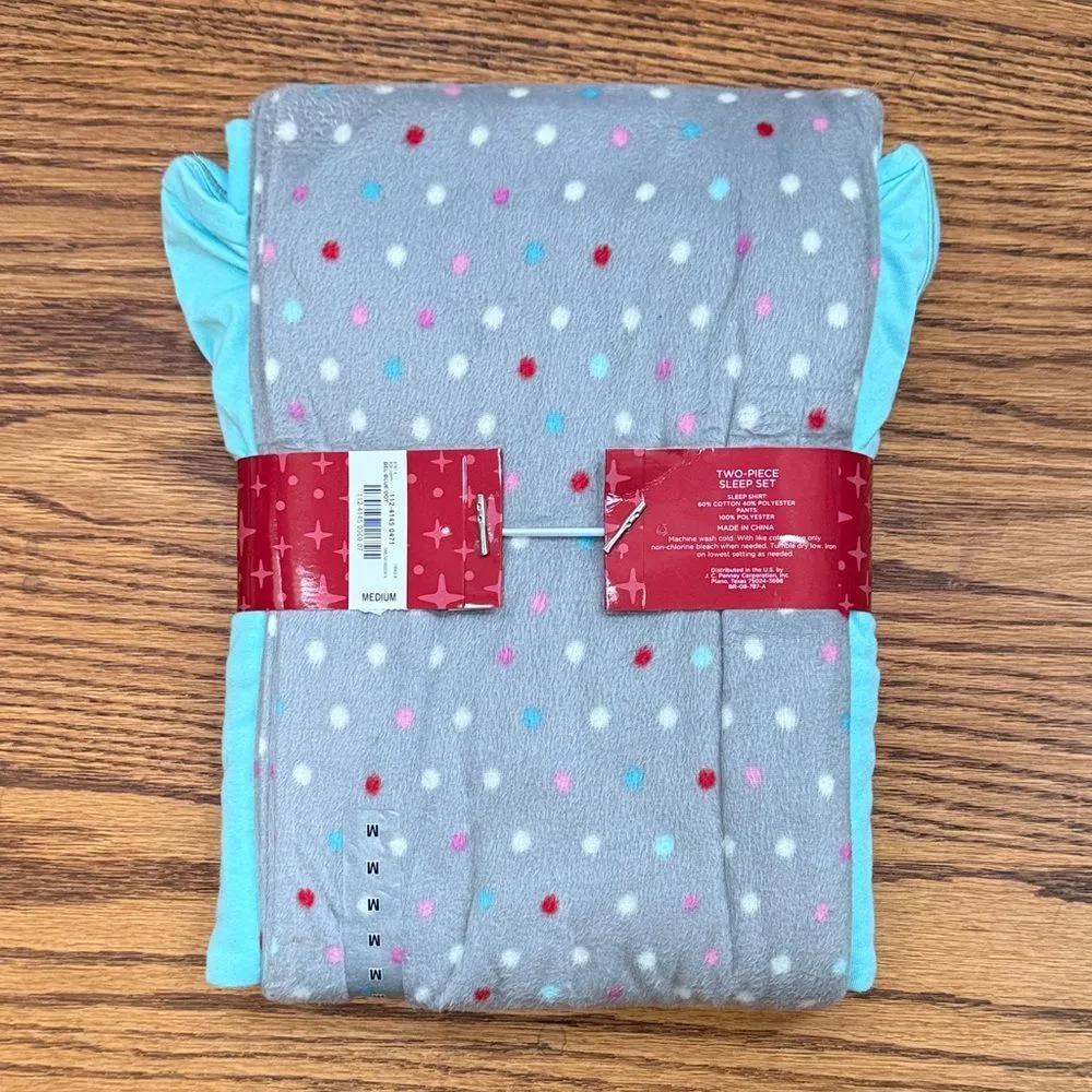Sleep Chic Blue Pajama Set Size M - Image 2