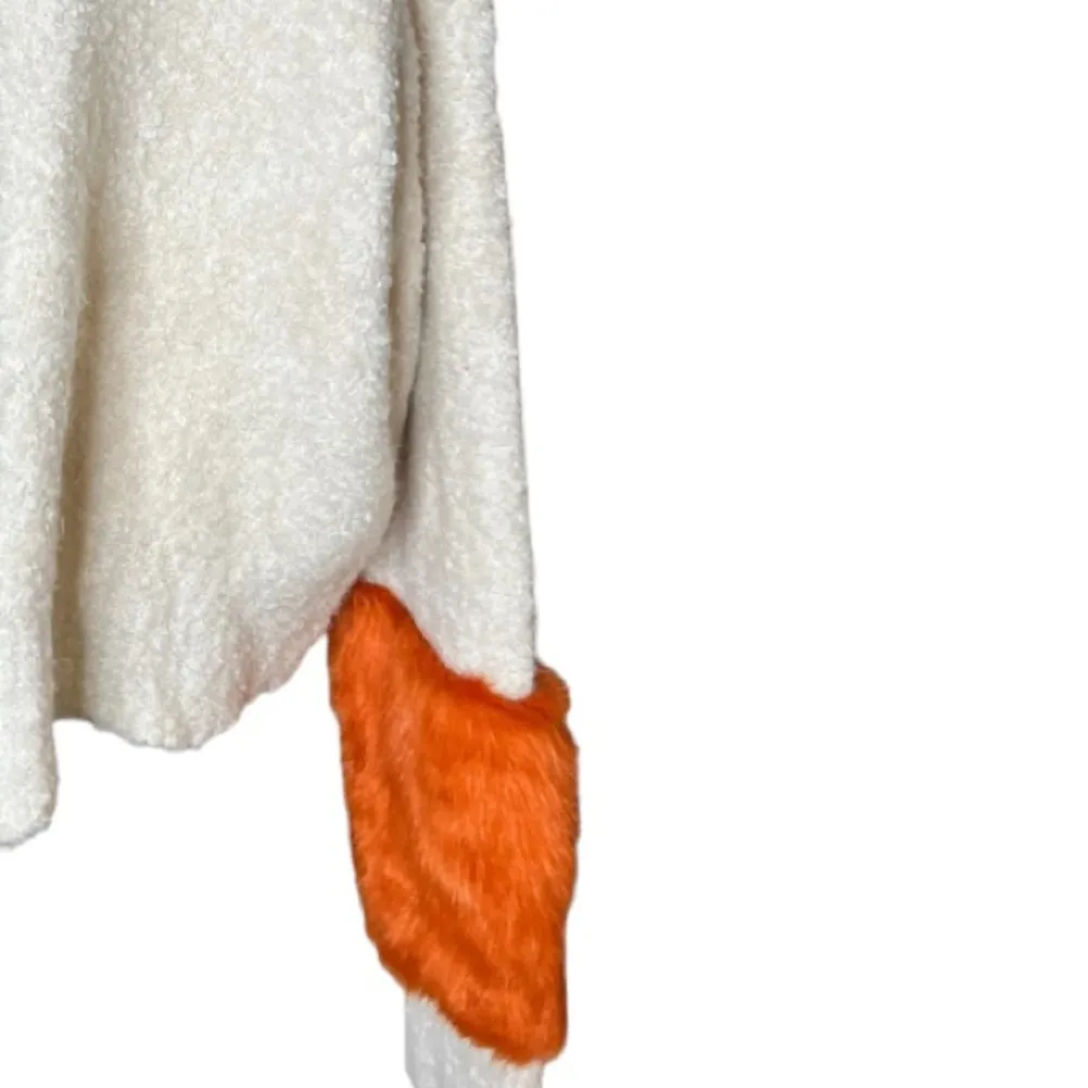 Zara wool blend turtleneck Colorblock sweater size m - Image 7