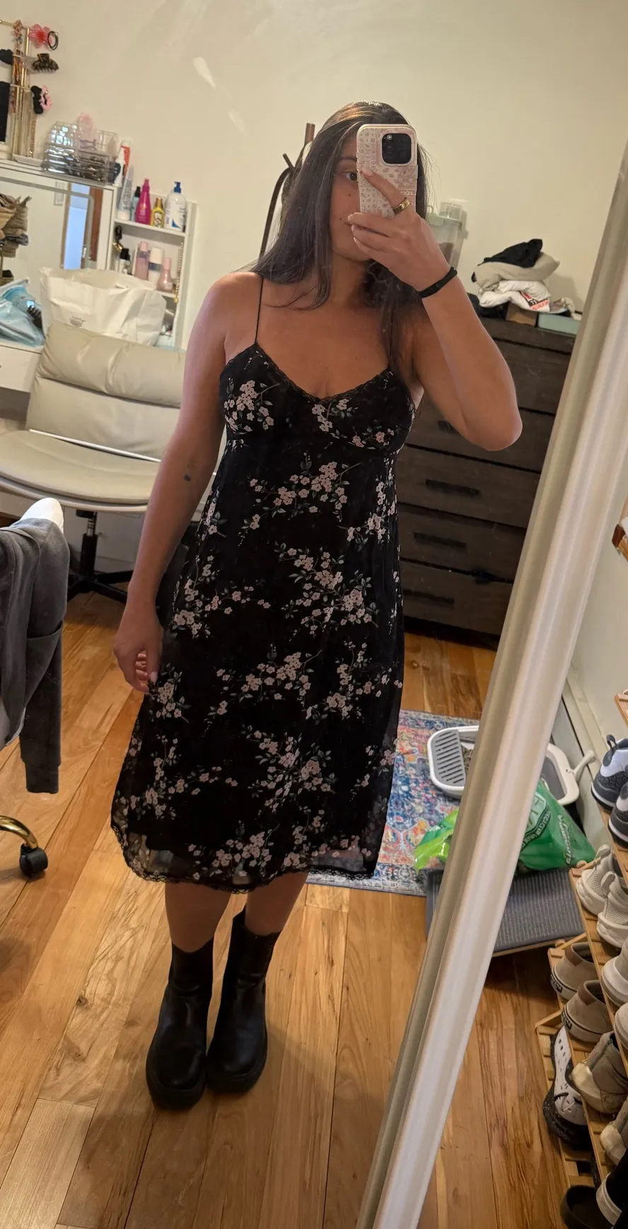 Zara floral midi dress - Image 2