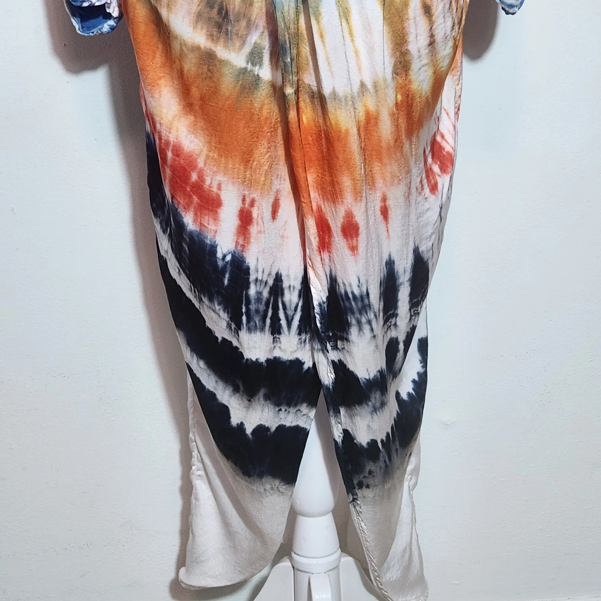 Young Fabulous & Broke Boho Tie-Dye Dress Size Small YFB Siren Maxi Dress - Image 4