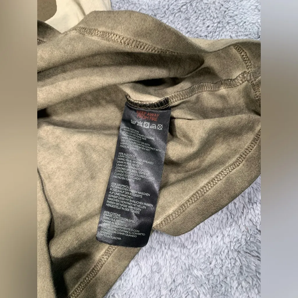 Urban outfitters cropped shrunken baby tee cowboys club Austin Texas large - Image 6