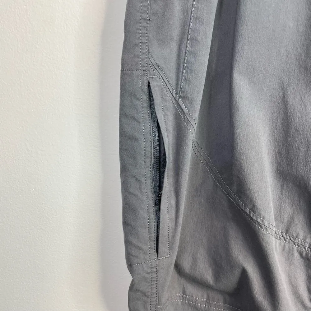 Spire Roll Up Stretch Activewear Hiking Trail Pants Gray Womens 14 - Image 8